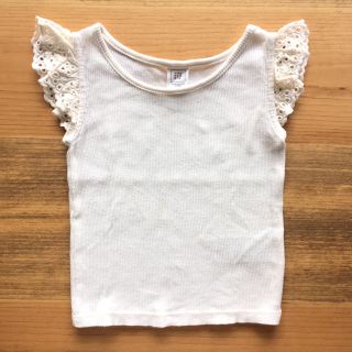 ベビーギャップ(babyGAP)の90㎝ GAP *レーススリーブTシャツ(Tシャツ/カットソー)