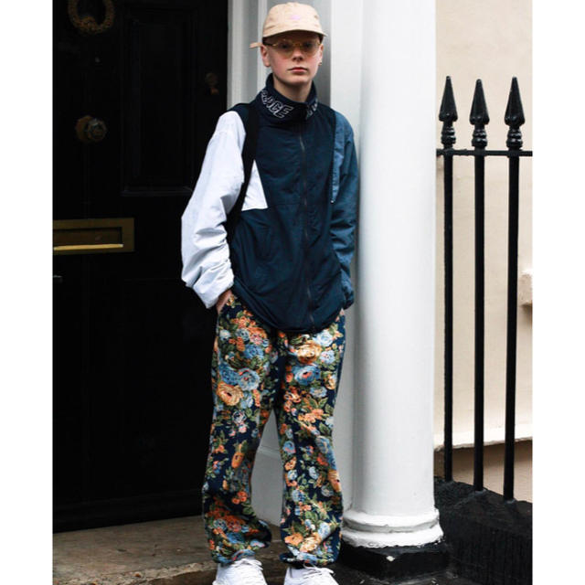 supreme floral flower pants Black 希少 S