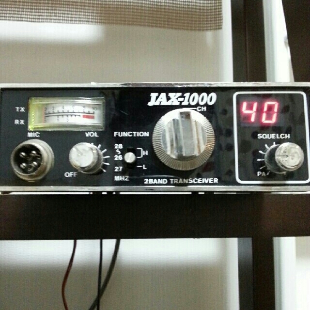 観賞用! 26～28MHz帯 CB無線  JAX-1000