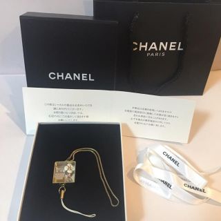 シャネル(CHANEL)の【CHANEL】ストラップ【正規品】(ストラップ/イヤホンジャック)