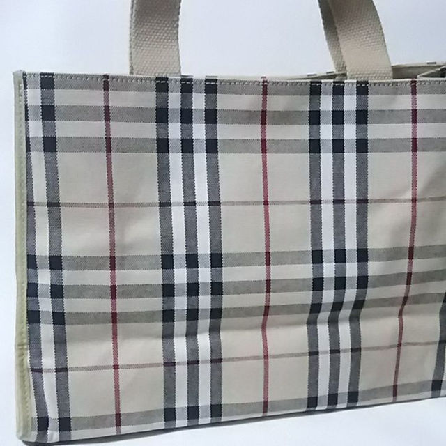 BURBERRY(バーバリー)の名作王道チェック柄！バーバリーロンドン高級トートバッグ90sビンテージ！ メンズのバッグ(その他)の商品写真