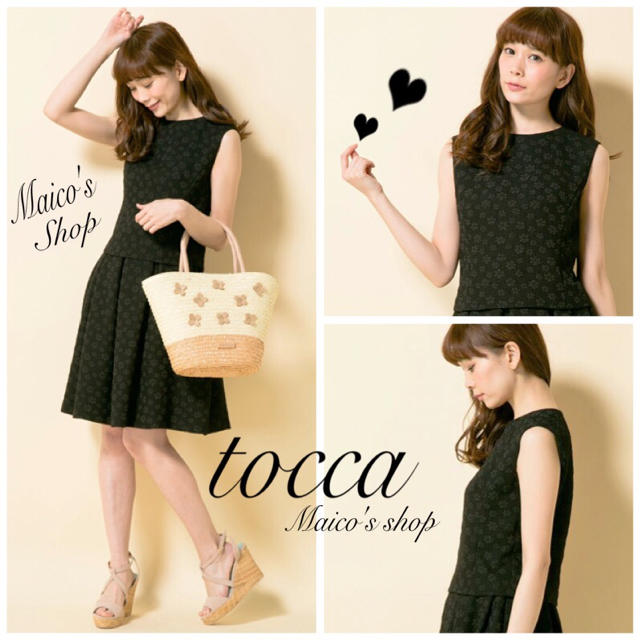 TOCCA(トッカ)の試着程度♡toccaフラワートップス レディースのトップス(シャツ/ブラウス(半袖/袖なし))の商品写真