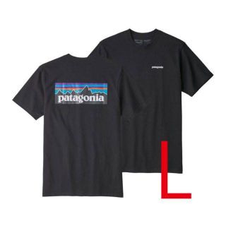 パタゴニア(patagonia)の新品 L 即日発送パタゴニア 日本サイズXL P6 ロゴ Tシャツ黒2018(Tシャツ/カットソー(半袖/袖なし))