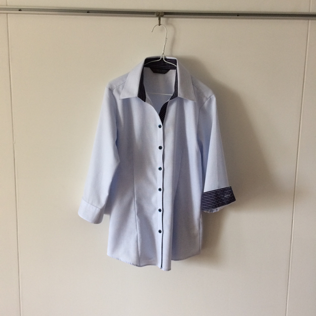 【すぎ様専用】　通勤服　七分袖　2点セット　東京シャツ レディースのトップス(シャツ/ブラウス(長袖/七分))の商品写真