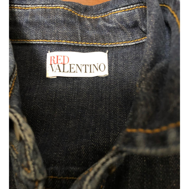 RED VALENTINO(レッドヴァレンティノ)の本日まで レッドヴァレンチノ デニムシャツ レディースのトップス(Tシャツ(半袖/袖なし))の商品写真