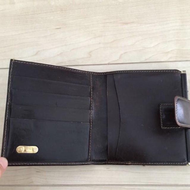 FENDI(フェンディ)のフェンディ ズッカ 財布 がま口 レディースのファッション小物(財布)の商品写真