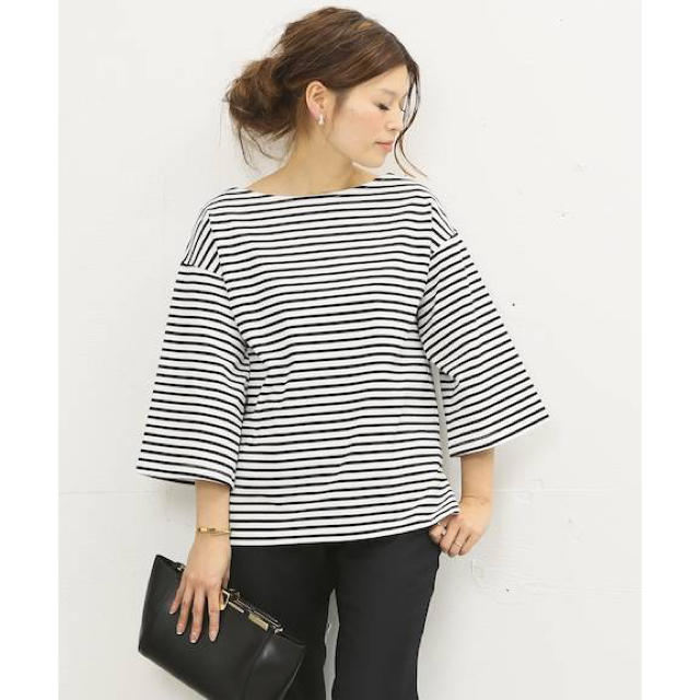 DEUXIEME CLASSE(ドゥーズィエムクラス)のDeuxieme Classe wide-sleeve Tシャツ レディースのトップス(Tシャツ(長袖/七分))の商品写真