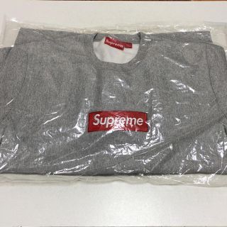 シュプリーム(Supreme)の supreme  box logo crewneck 新品未使用(スウェット)