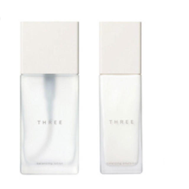 ✳︎ THREE ✳︎化粧水&乳液セット 新品未使用 追跡○