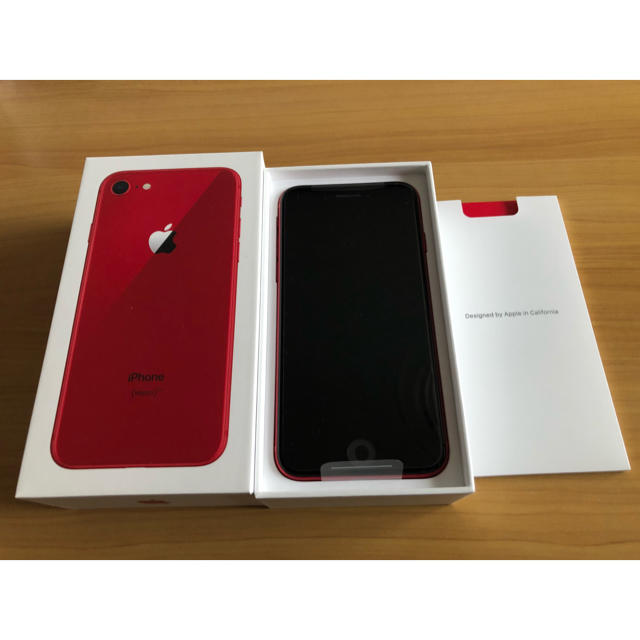 iPhone - 新品 未使用 SIMフリー iPhone8 64GB PRODUCT RED