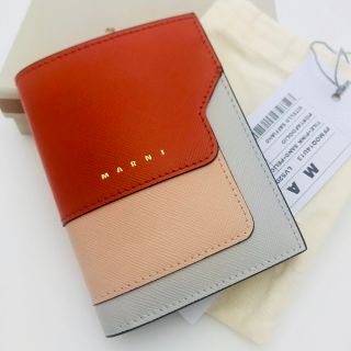 マルニ(Marni)の【新品・18SS】　MARNI　マルニ　バイカラー 二つ折り財布(財布)