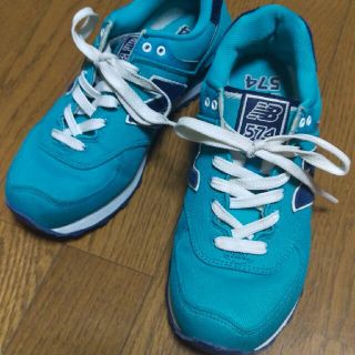 ニューバランス(New Balance)のニューバランス574  24センチ(スニーカー)