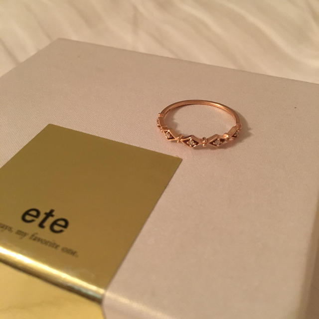 ete(エテ)のete リング 9号 レディースのアクセサリー(リング(指輪))の商品写真