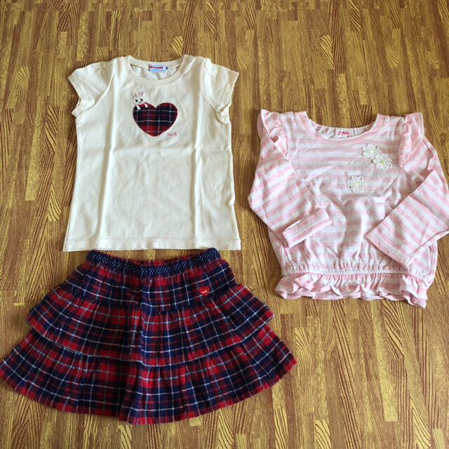 HOT BISCUITS(ホットビスケッツ)のリラックマ☆様専用 キッズ/ベビー/マタニティのキッズ服女の子用(90cm~)(ワンピース)の商品写真