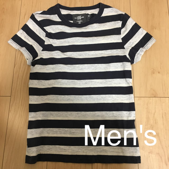 H&M(エイチアンドエム)のH&M  Ｔシャツ(ボーダー) メンズのトップス(Tシャツ/カットソー(半袖/袖なし))の商品写真