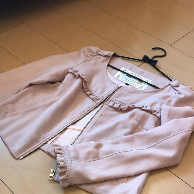 blondy(ブロンディ)のピンクジャケット♡ レディースのジャケット/アウター(ノーカラージャケット)の商品写真