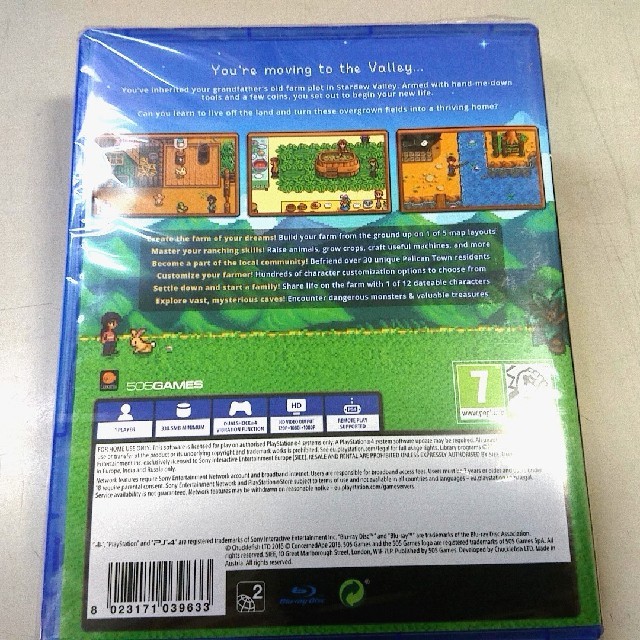 PlayStation4(プレイステーション4)のPS4 STARDEW VALLEY 新品未開封/スターデューバレー エンタメ/ホビーのゲームソフト/ゲーム機本体(家庭用ゲームソフト)の商品写真
