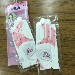 フィラ(FILA)のフィラゴルフグローブ  両手セット  20センチ 手袋  golf  (その他)