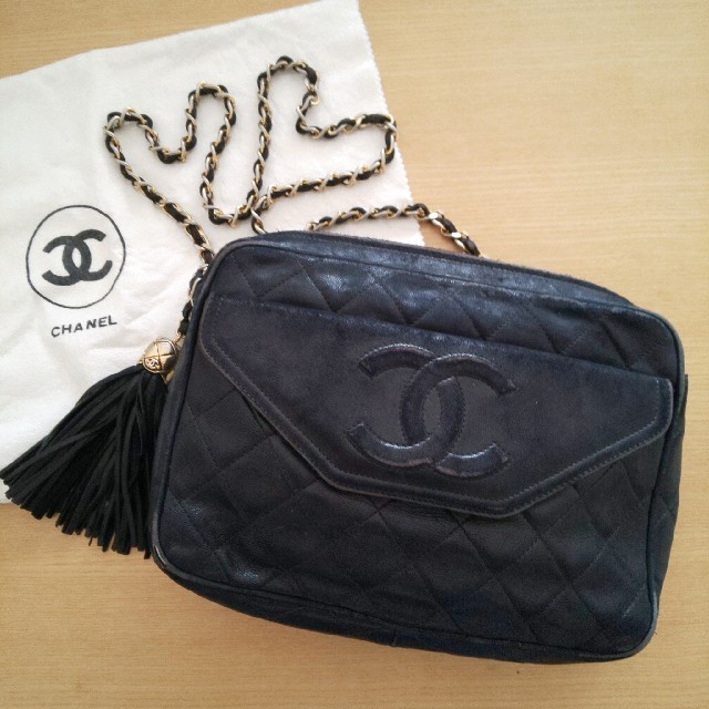 値下げCHANEL ヴィンテージマトラッセ チェーンバッグ