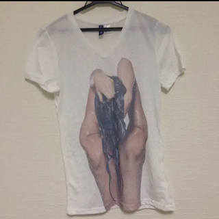 エイチアンドエム(H&M)のセクシーガール  シャツ(Tシャツ/カットソー(半袖/袖なし))