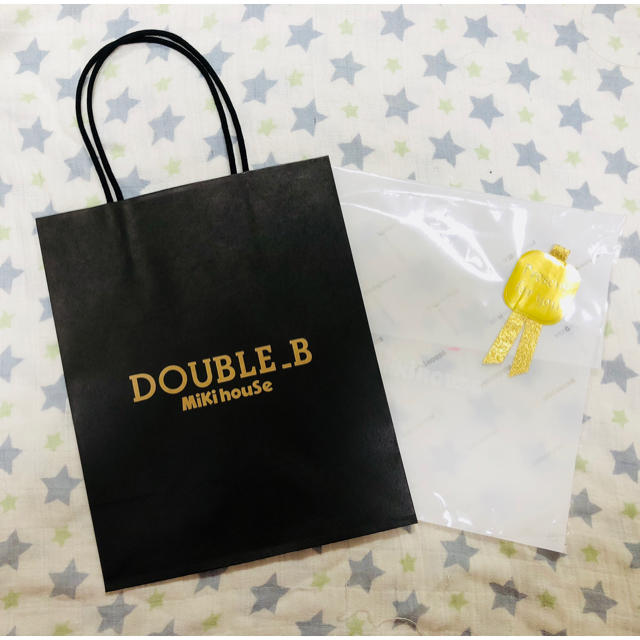 DOUBLE.B(ダブルビー)の新品ミキハウス ダブルビー ラッピングセット レディースのバッグ(ショップ袋)の商品写真