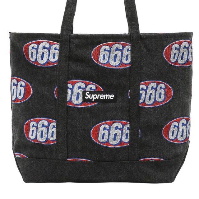 supreme 666トートバック