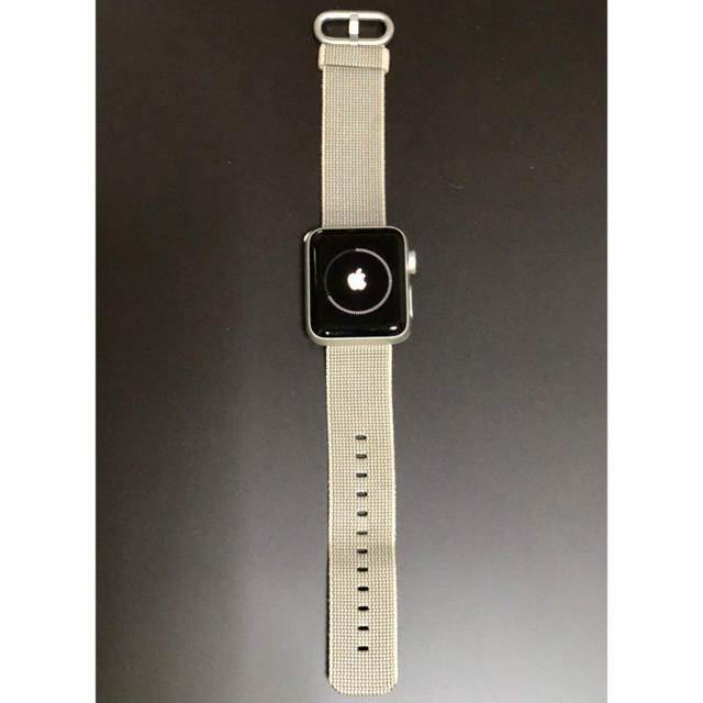 Apple Watch(アップルウォッチ)のAppleWatch series2 アルミニウム 38mm シルバー スマホ/家電/カメラのスマホアクセサリー(その他)の商品写真
