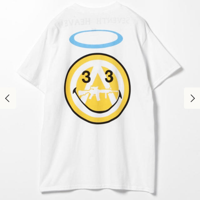 BEAMS(ビームス)の送料込 verdy デザイン seventh heaven Tシャツ メンズのトップス(Tシャツ/カットソー(半袖/袖なし))の商品写真