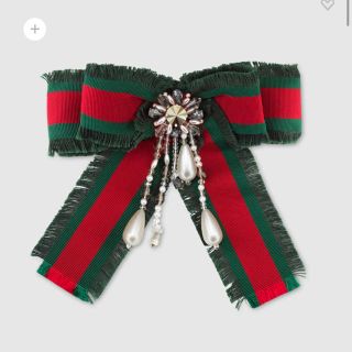 豪華アクセサリーグッチ ブローチ/コサージュ(リボン)の通販 27点 | Gucciの