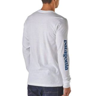 パタゴニア(patagonia)のパタゴニア Patagonia 袖ロゴ ロングTシャツ(Tシャツ/カットソー(七分/長袖))