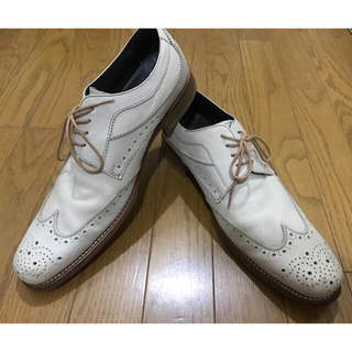 リーガル(REGAL)のリーガル 革靴 26.0 白 中古(ドレス/ビジネス)