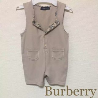 バーバリー(BURBERRY)の3点おまとめ専用！バーバリー サロペット パンツ ☆ 80 お上品☆(パンツ)