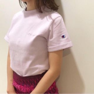 フレイアイディー(FRAY I.D)のchampion×FRAYI.D 新品タグ付き(Tシャツ(半袖/袖なし))