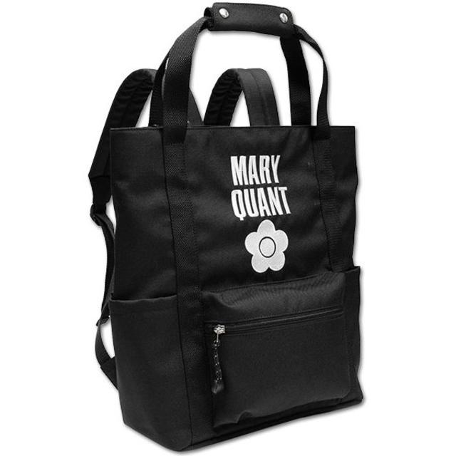 ポーチ MARY QUANT - マリークワント☆シンプルロゴバッグ・リュック