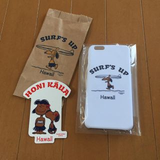 スヌーピー(SNOOPY)の【ハワイ限定】日焼けスヌーピー iPhone6 Plusケース (iPhoneケース)