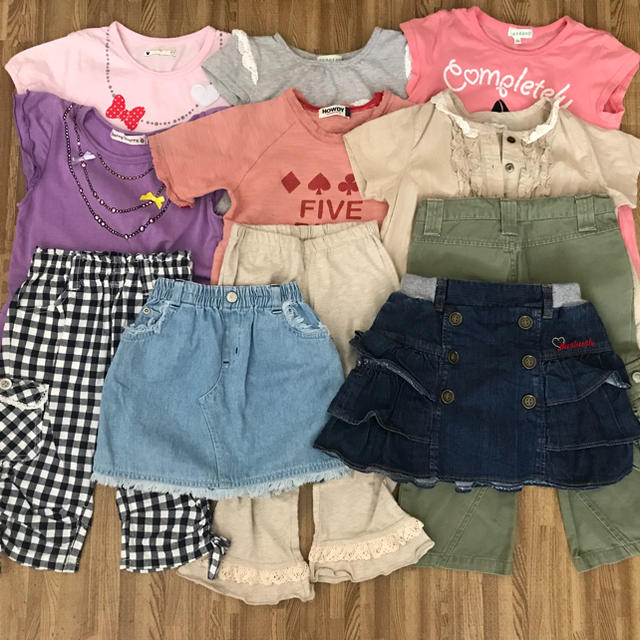 3can4on(サンカンシオン)の女の子 110センチ 11点 まとめ売り キッズ/ベビー/マタニティのキッズ服女の子用(90cm~)(Tシャツ/カットソー)の商品写真