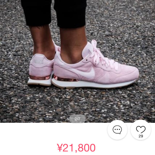 New Balance(ニューバランス)のニューバランス ピンクスニーカー レディースの靴/シューズ(スニーカー)の商品写真