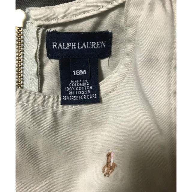 Ralph Lauren(ラルフローレン)のラルフ・ローレン ジャンパースカート18Ｍ キッズ/ベビー/マタニティのキッズ服女の子用(90cm~)(スカート)の商品写真