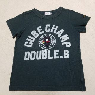 ダブルビー(DOUBLE.B)の【ダブルB】半袖 Tシャツ 100cm  バックプリント 90 日本製(Tシャツ/カットソー)