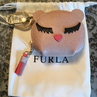 フルラ(Furla)のFURLA 2017SS新作 コインケース キーホルダー ピンク 新品未使用(コインケース)