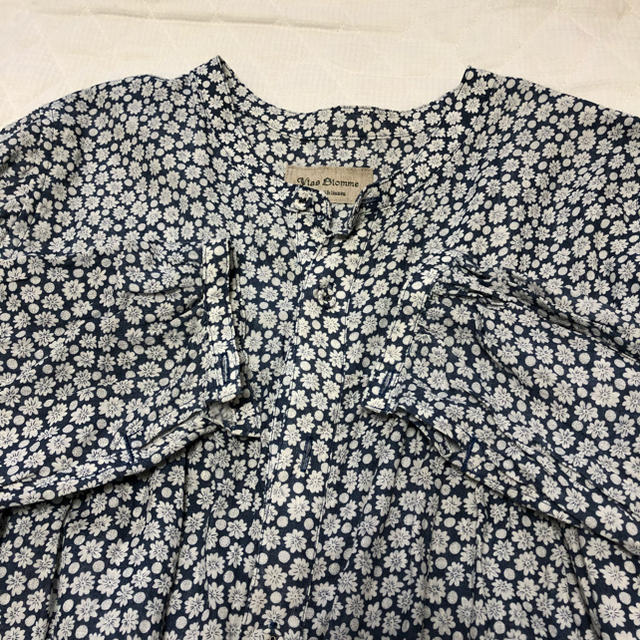 nest Robe(ネストローブ)の【美品】Vlas Blomme 小花柄前開きワンピ  レディースのワンピース(ロングワンピース/マキシワンピース)の商品写真