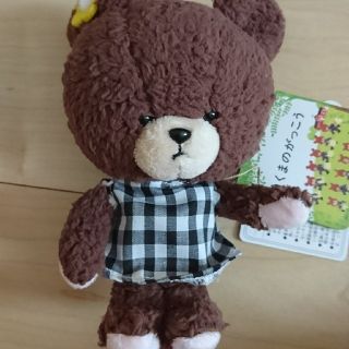 クマノガッコウ(くまのがっこう)の【 未使用】くまのがっこう ジャッキーぬいぐるみ(キャラクターグッズ)