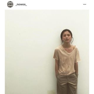 ファビアンルー(Fabiane Roux)のNOWOS 2018 シルク混 tシャツ(シャツ/ブラウス(半袖/袖なし))