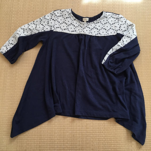 HusHush(ハッシュアッシュ)の購入希望済み  カットソー七分袖 キッズ/ベビー/マタニティのキッズ服女の子用(90cm~)(Tシャツ/カットソー)の商品写真