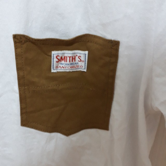 coen(コーエン)のcoen(ユナイテッドアローズグループ)のSMITH別注ポケットTシャツLサイズ メンズのトップス(Tシャツ/カットソー(半袖/袖なし))の商品写真