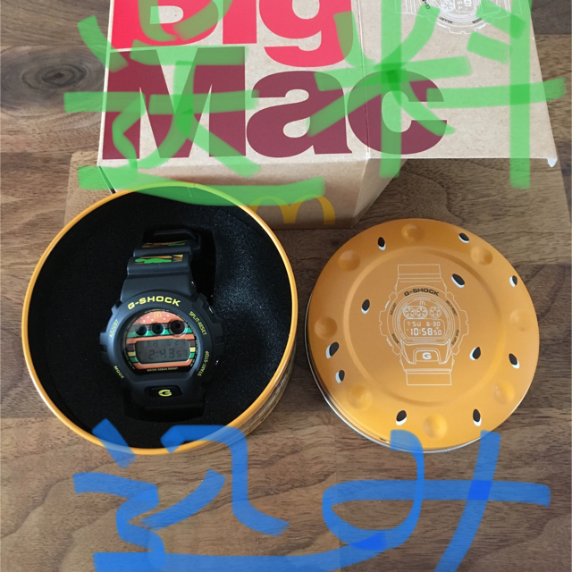 CASIO G-SHOCK マクドナルド ビッグマック 1000個限定-