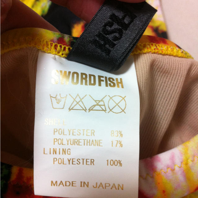 SWORD FISH(ソードフィッシュ)のSWORD FISHの水着  (送料込) レディースの水着/浴衣(水着)の商品写真
