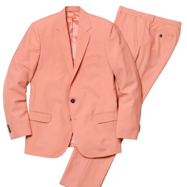 Supreme(シュプリーム)のミッキー様専用 【サイズ 34】 SUPREME SUIT peach  スーツ メンズのスーツ(スーツジャケット)の商品写真