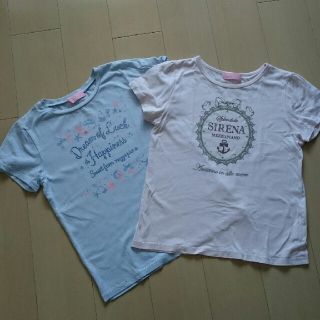 メゾピアノジュニア(mezzo piano junior)のメゾピアノ♡ＴシャツＬサイズ160(Tシャツ/カットソー)