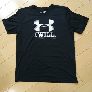 アンダーアーマー(UNDER ARMOUR)の【専用】under armor Tシャツ160②黒×白(Tシャツ/カットソー)